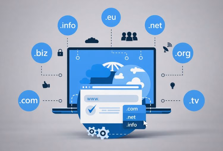 Registe o seu domínio e aloje o seu site com total segurança e desempenho. Oferecemos alojamento web rápido, fiável e suporte técnico dedicado 24/7. Comece já a construir a sua presença online com confiança!