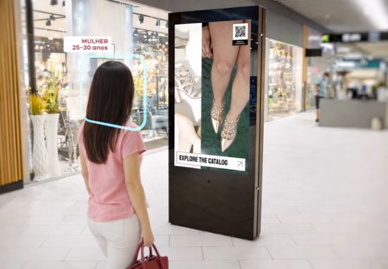 Sinalética digital para comunicação dinâmica em ecrãs digitais