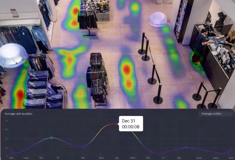 A solução de video analytics para o retalho permite uma análise forense e operacional aprofundada, convertendo imagens e gravações em dados estratégicos.
