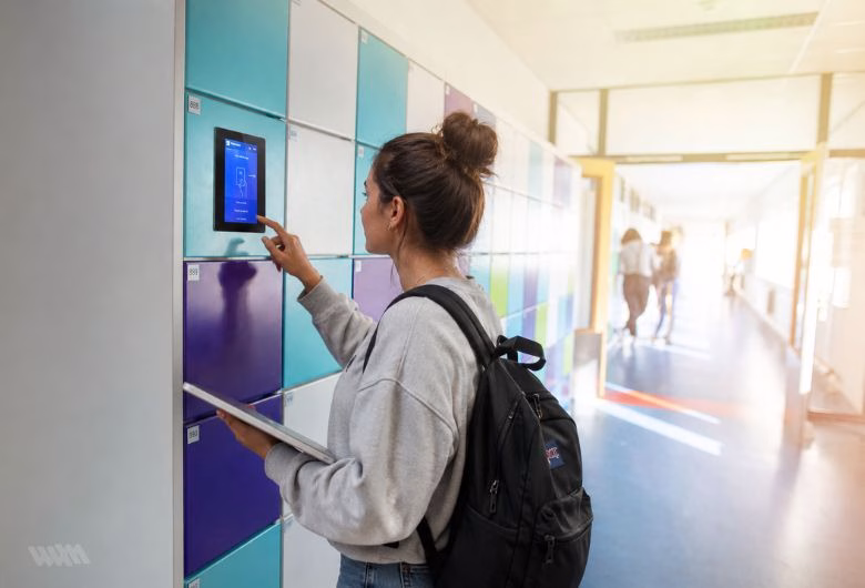 Equipados com tecnologia RFID e QR Code, eliminam a necessidade de chaves físicas. 